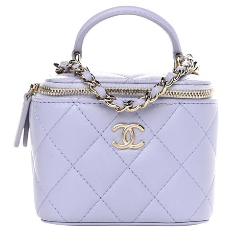 chanel purple vanity bag|chanel vanity bag 2020.